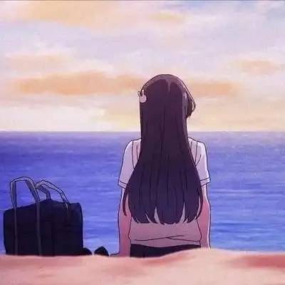 落日与黄昏,浪漫与你_卡通动漫头像_我要个性网