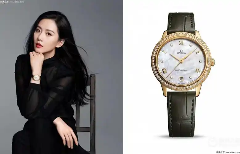 刘诗诗再现欧米茄广告大片精彩演绎华美腕表