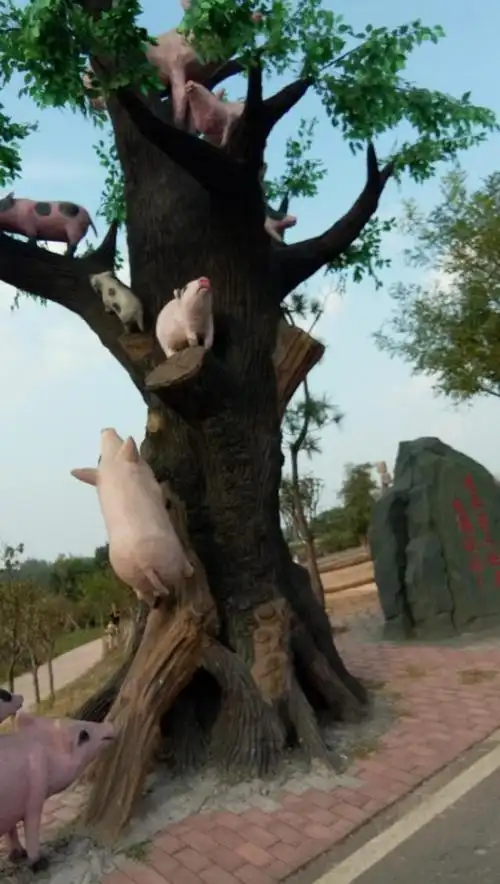 母猪上树是什么意思母猪上树前一句