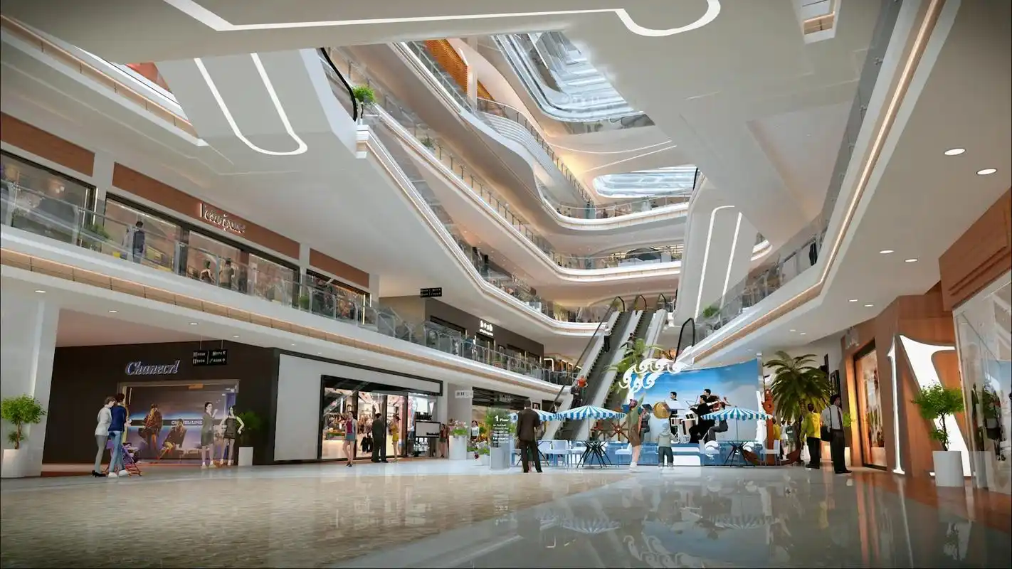 灵山城南新区的综合性商场,一起期待吧#高端大气上档次这也太漂亮了