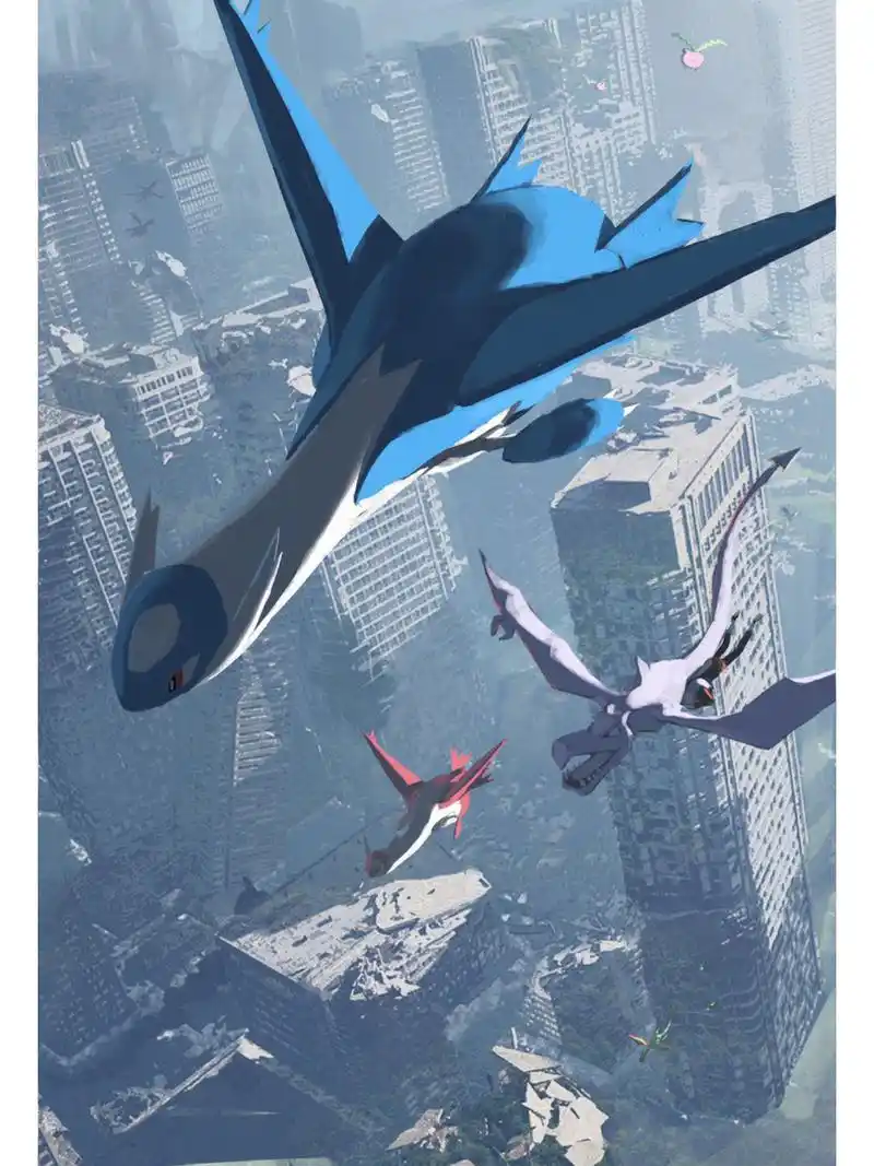 压迫感十足的宝可梦世界-哥哥和妹妹 每日壁纸 拉帝亚斯和拉帝欧斯