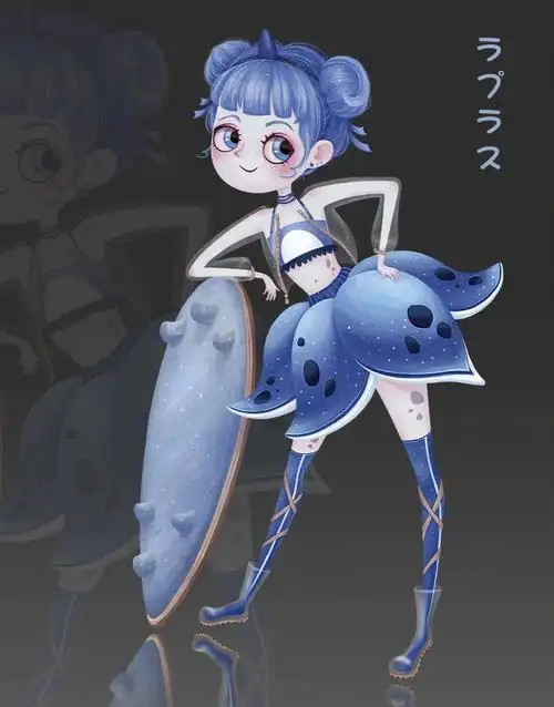 拉普拉斯拟人上色