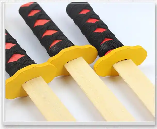 木质武士刀剑庙会景区江湖地摊玩具批发日本东洋大刀地摊景区热卖