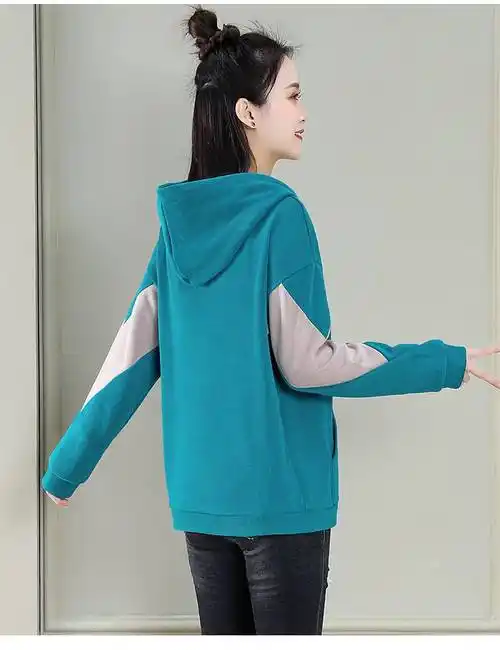 俞兆林春夏卫衣女春秋薄款2022年新款款中年妈妈洋气四五十岁连帽长袖