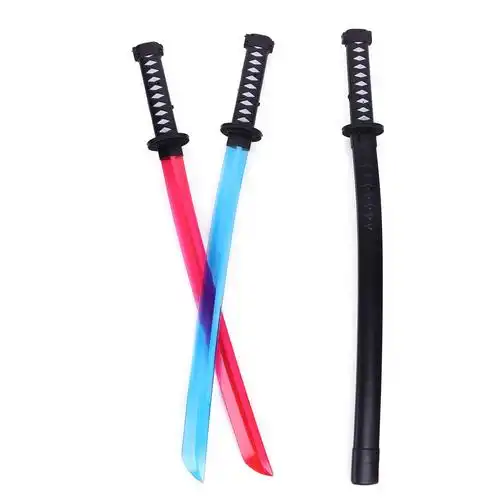 大号儿童节发光日本武士刀剑感应声光大刀儿童玩具地摊货源批发