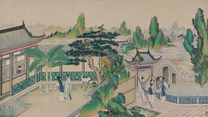 6767清  孙蕴 《红楼梦》套图欣赏