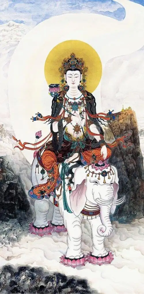 文殊菩萨 - 堆糖,美图壁纸兴趣社区