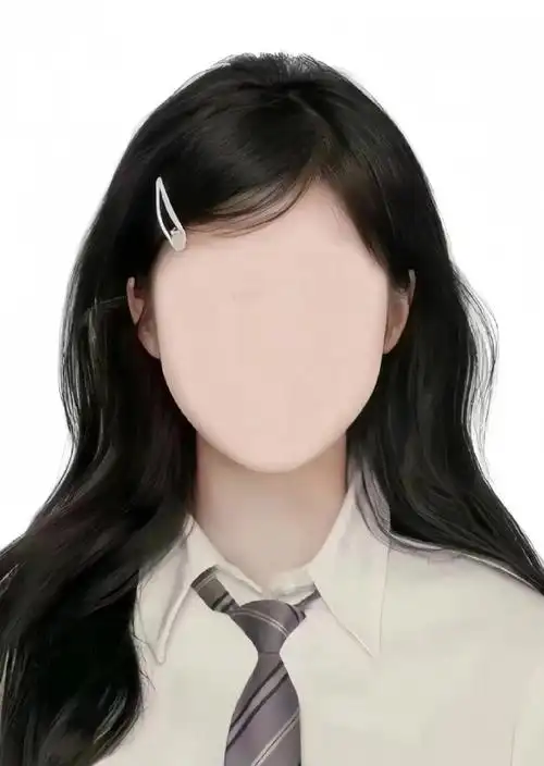 证件照p图素材模版