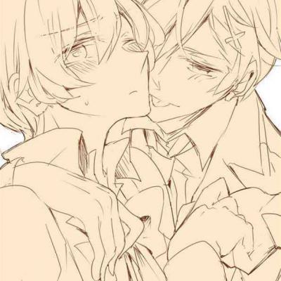 原耽余川团队文化绘画耽美动漫人物简笔画张起灵吴邪q版简笔画耽美的