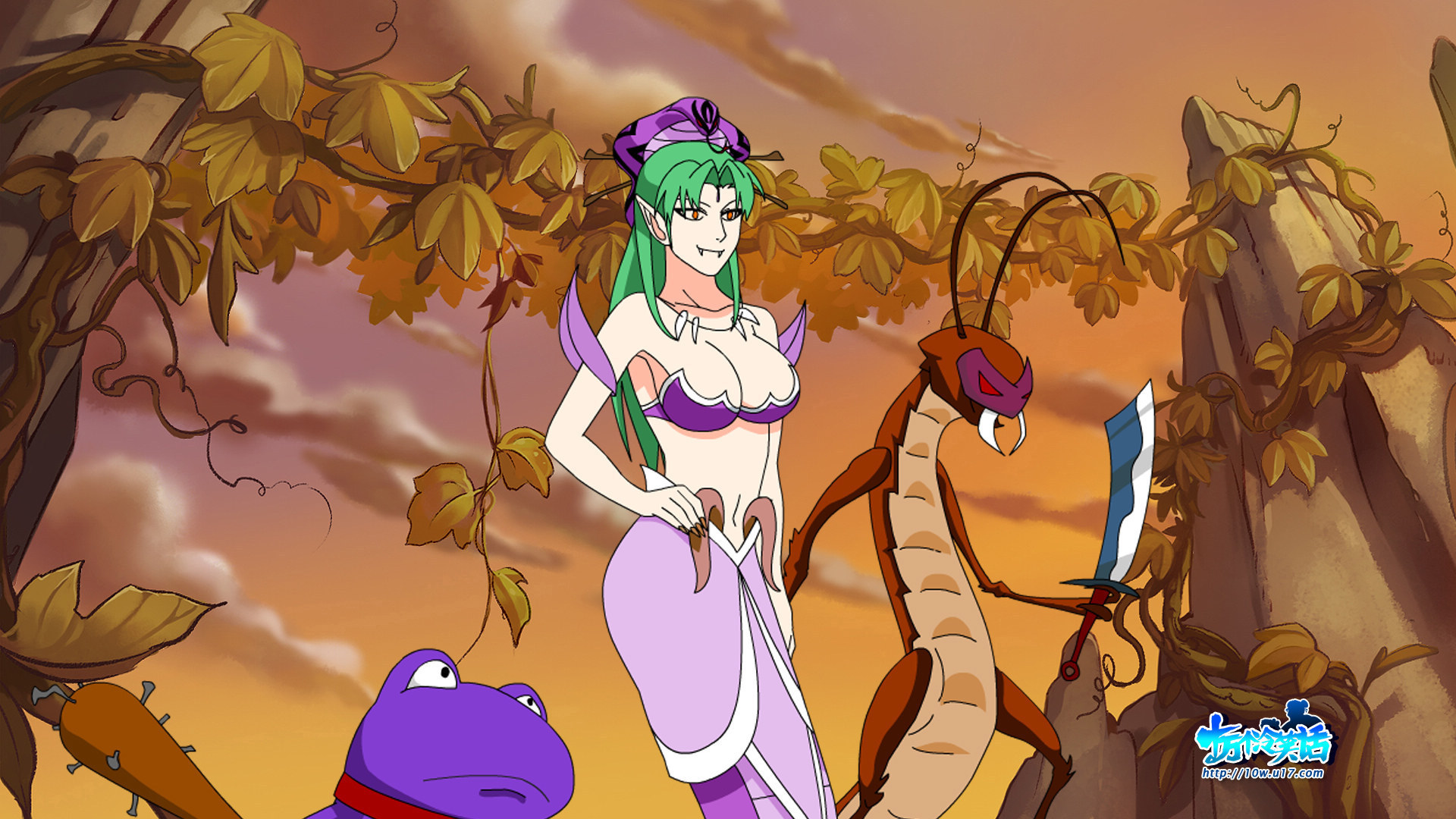 十万个冷笑话桌面壁纸之卡通动漫